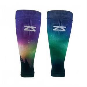 NEW ZENSAH unisex - print compression leg sleeves in northern lights